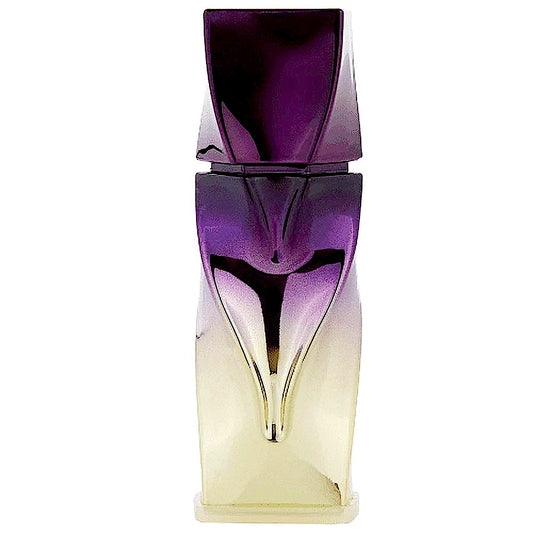 Christian Louboutin perfume bottle with a striking purple-to-gold gradient.