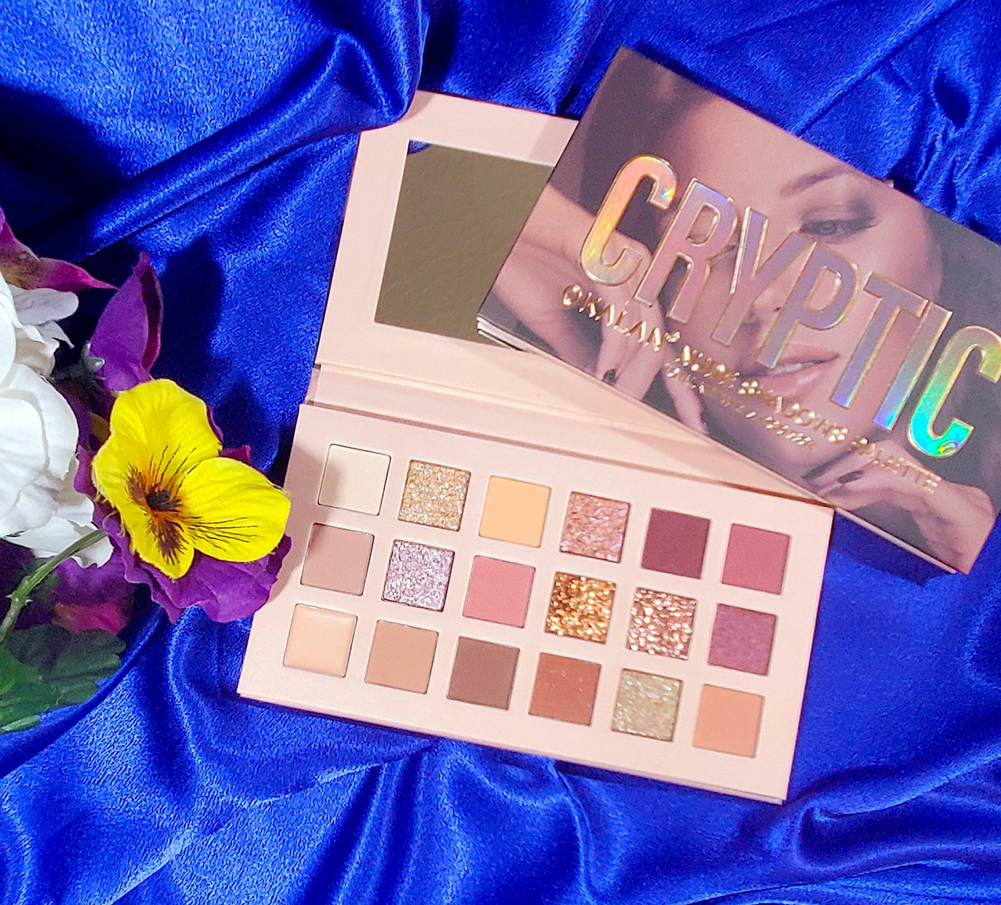 Eyeshadow Palette Makeup, Natural Pink, Neutral & Nude Colors