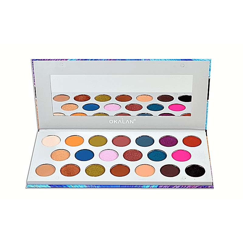 Eyeshadow Palette Vibrant Summer Colors