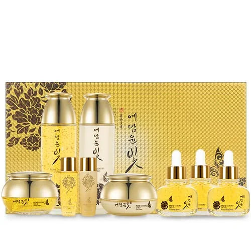 Prime Korean Luxury Gold Skincare Set for Radiant Skin