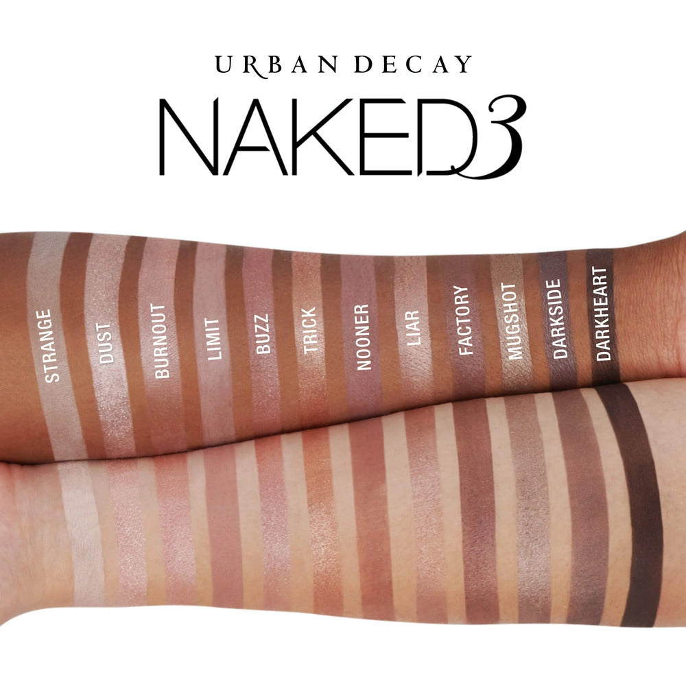 Urban Decay Naked3 Eyeshadow Palette: 12 Rose-Hued Neutral Shades