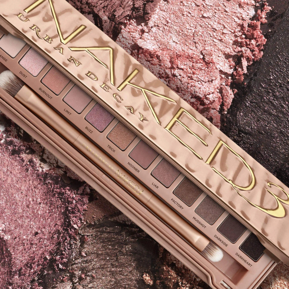 Urban Decay Naked3 Eyeshadow Palette: 12 Rose-Hued Neutral Shades