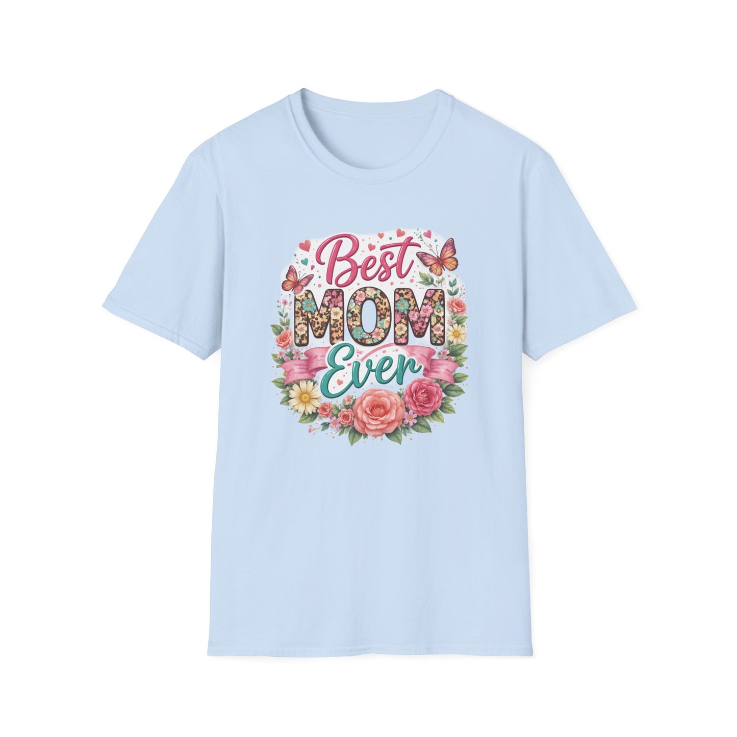 Blue Best Mom Ever t-shirt for Mother’s Day gift idea