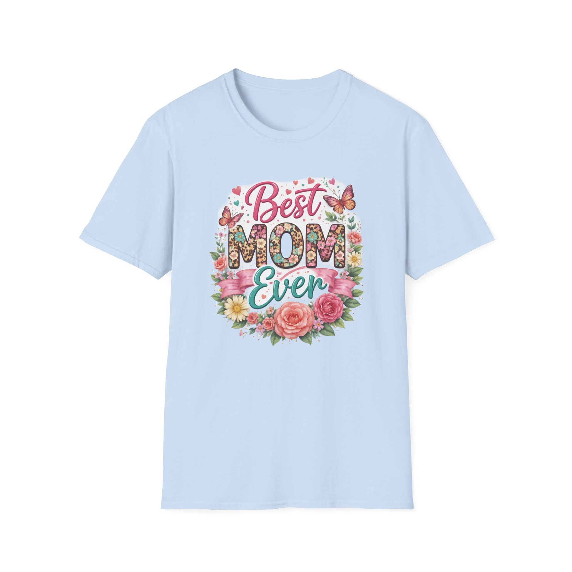 Blue Best Mom Ever t-shirt for Mother’s Day gift idea