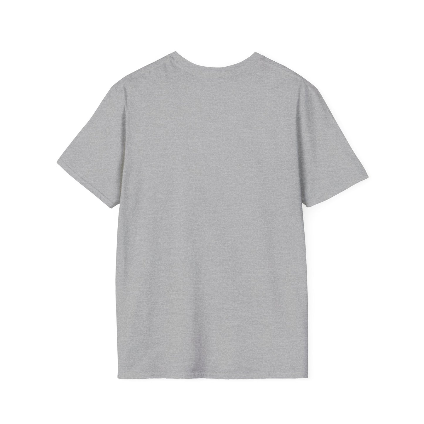 Gray t-shirt on a white background